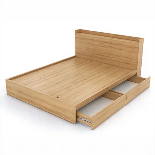 Mẫu Giường Ngủ Gỗ Công Nghiệp GN-254