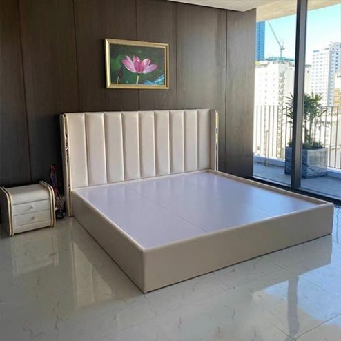 Mẫu Giường Ngủ Hiện Đại Bọc Da GN-267