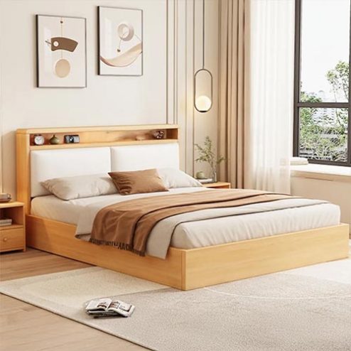 Mẫu Giường Ngủ Hiện Đại Dáng Hàn Quốc GN-346