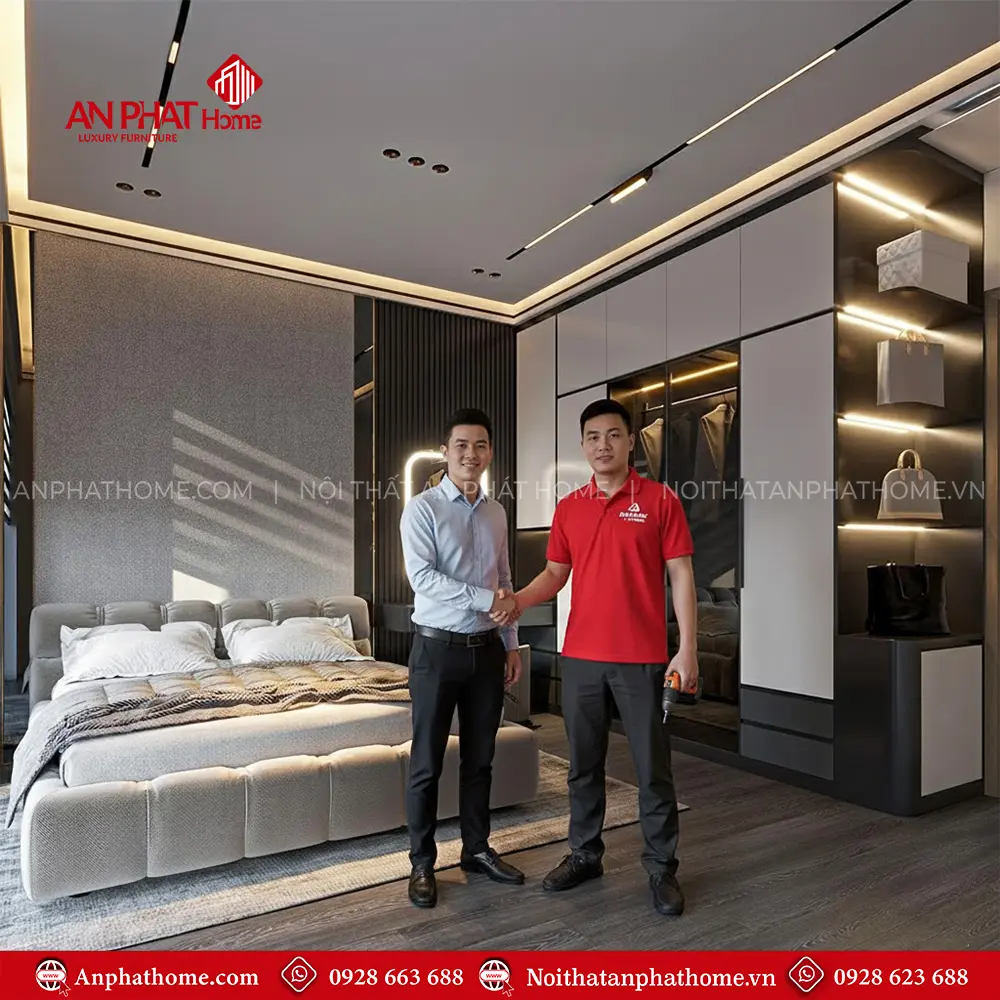 Nội Thất Phòng Ngủ Hiện Đại Cao Cấp CB-73 9 Nội Thất Phòng Ngủ Hiện Đại Cao Cấp CB-73