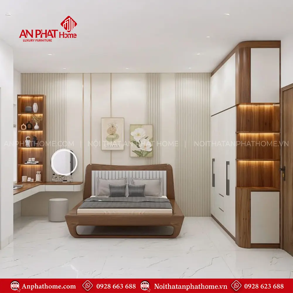 Nội Thất Phòng Ngủ Sang Trọng Cao Cấp CB-80 10 Nội Thất Phòng Ngủ Sang Trọng Cao Cấp CB-80