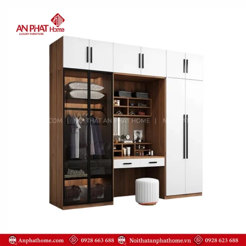 Tủ Áo Gỗ Đa Năng Đẹp TA-503