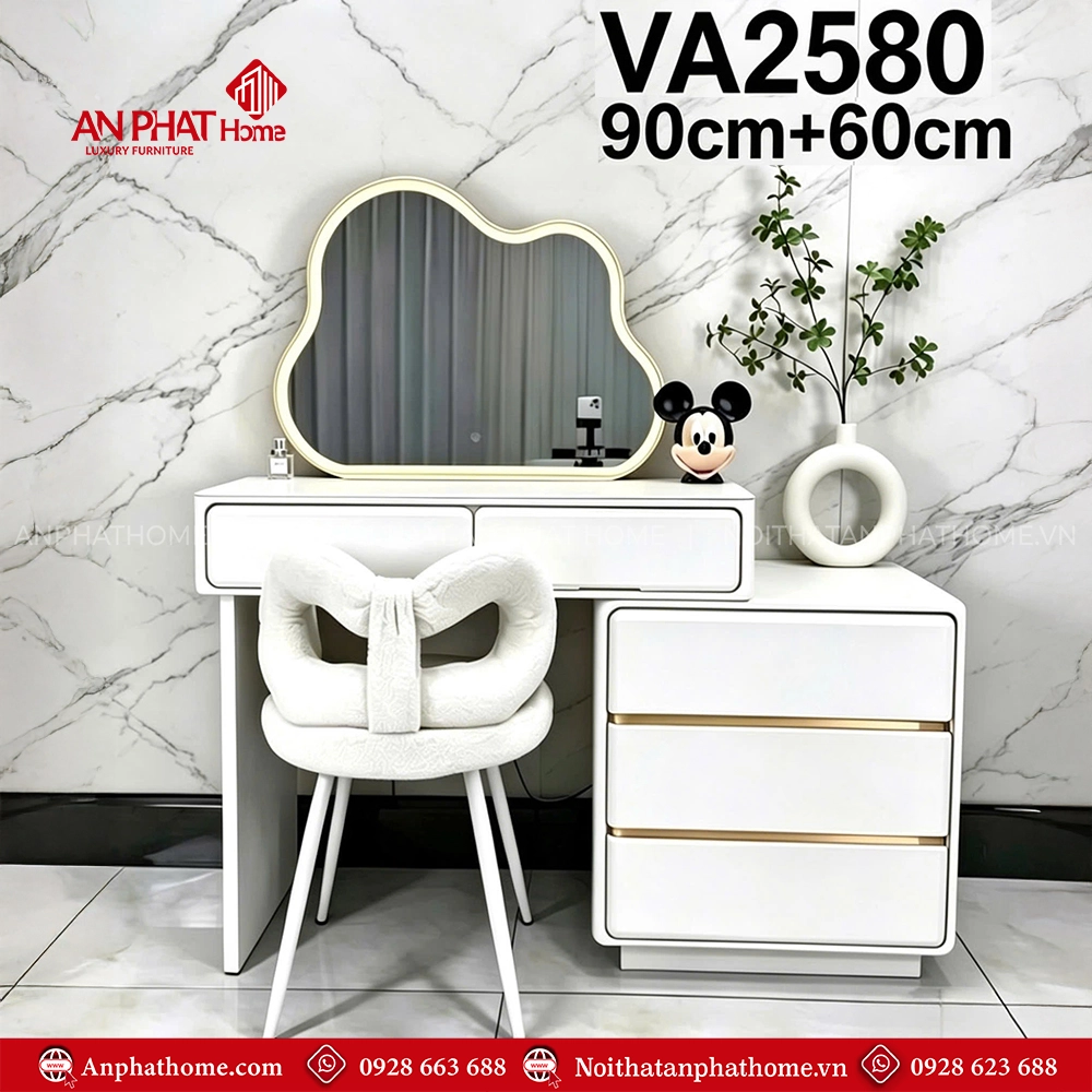 Bàn phấn cao cấp giá rẻ VA-2580 5 Bàn phấn cao cấp giá rẻ VA-2580