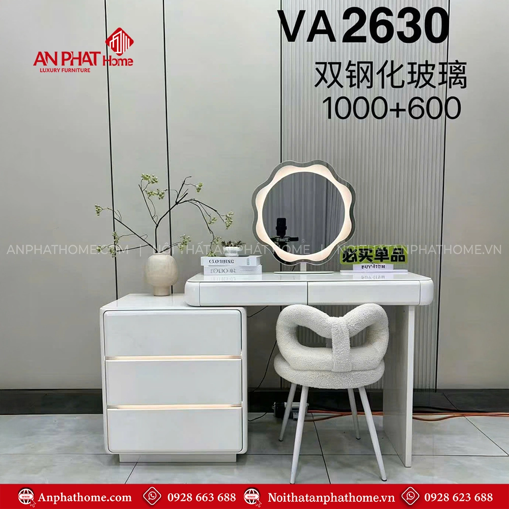 Bàn phấn nhập khẩu cao cấp VA-2630 5 Bàn phấn nhập khẩu cao cấp VA-2630
