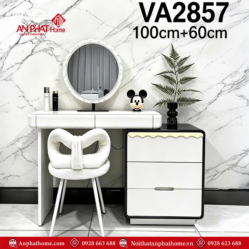 Bàn phấn trang điểm cao cấp VA-2857 9 Ban phan trang diem cao cap VA 2857 4