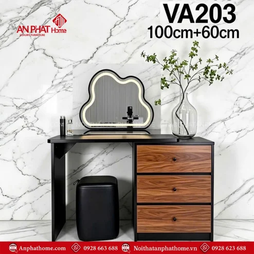 Bàn phấn trang điểm nhập khẩu VA-203