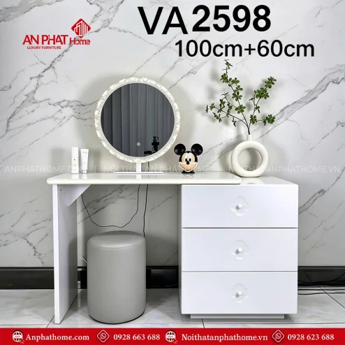 Bàn trang điểm MDF VA-2598
