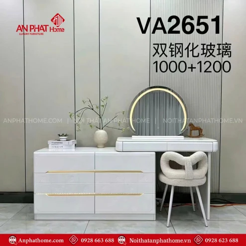 Bàn trang điểm đẹp hiện đại VA-2651