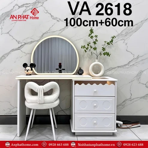 Bàn trang điểm nhập khẩu VA-2618