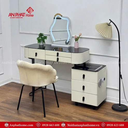 Mẫu bàn trang điểm phong cách Hàn Quốc