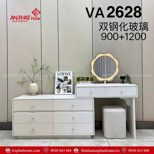 Bàn trang điểm phong cách Hàn Quốc VA-2628