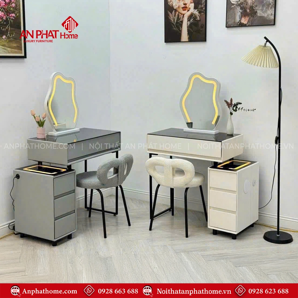Bàn trang điểm tối giản TN31 3 Bàn trang điểm tối giản TN31