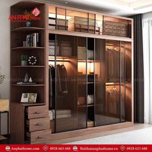 Đóng tủ quần áo theo yêu cầu