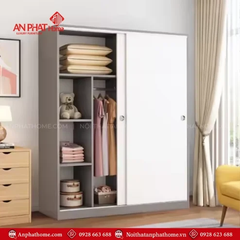 Mẫu tủ quần áo trong phòng ngủ đẹp