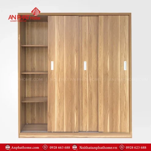 Tủ đựng quần áo gỗ công nghiệp đẹp
