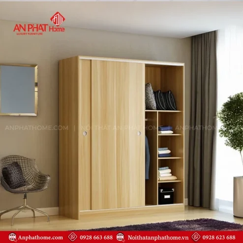 Tủ Áo Cánh Lùa Hiện Đại TA-602