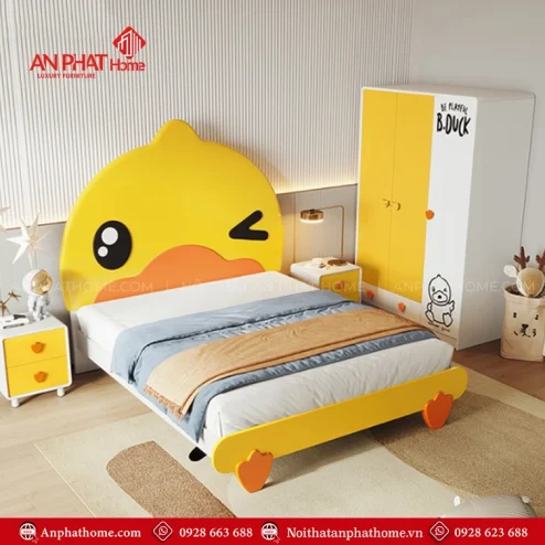 Phòng ngủ bé trai bé gái đẹp hiện đại