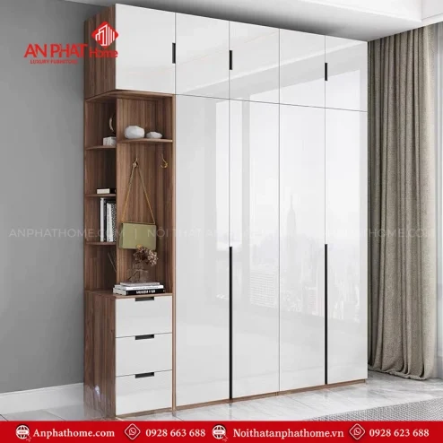 Mẫu tủ quần áo trong phòng ngủ