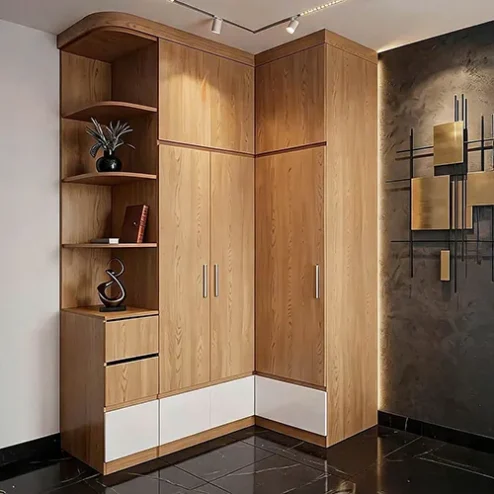 Tủ Áo Kịch Trần Gỗ TA-730