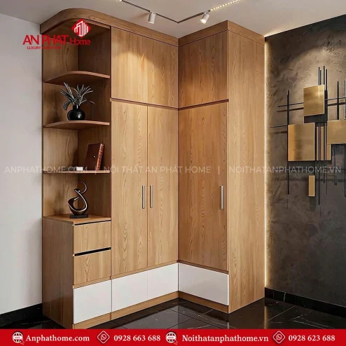 Mẫu tủ quần áo trong phòng ngủ đẹp hiện đại giá rẻ