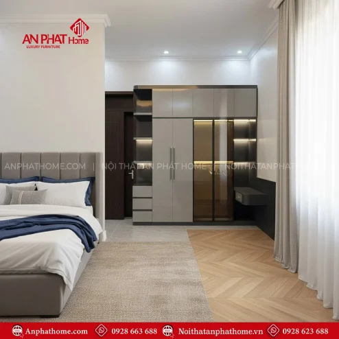 Tủ Áo Người Lớn Nhựa Đẹp TA-537