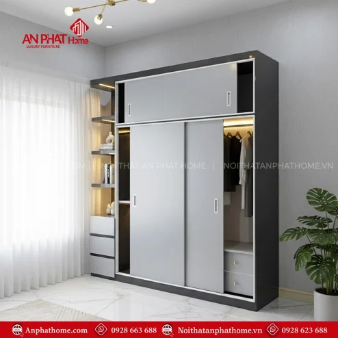 Tủ Áo Nhựa Hiện Đại TA-526