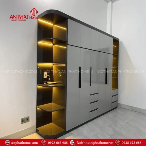 Tủ Áo Nhựa Hiện Đại TA-564