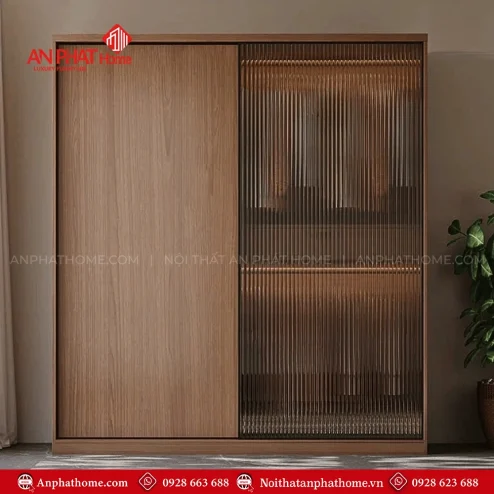 Tủ quần áo đơn giản mà đẹp hiện đại