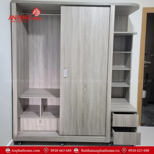 Tủ quần áo đơn giản mà đẹp giá rẻ