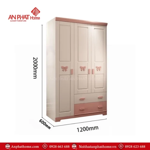 Tủ quần áo trẻ em hiện đại