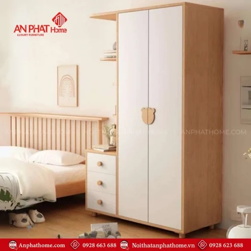 Tủ quần áo trẻ em gỗ công nghiệp