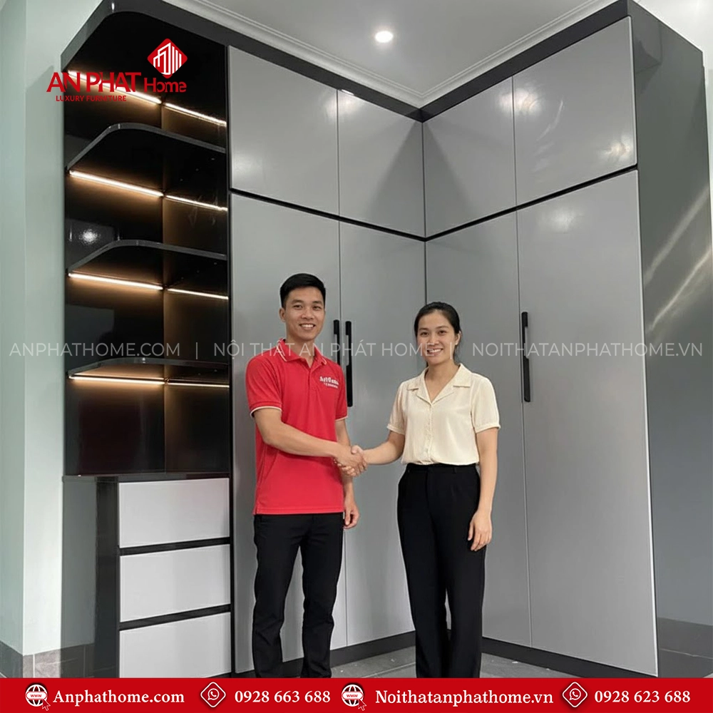 Tủ Đựng Quần Áo Gỗ MDF TA-517 9 Tu Dung Quan Ao Go MDF TA 517 4