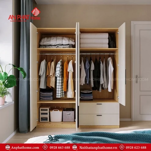 Thiết kế tủ quần áo thông minh