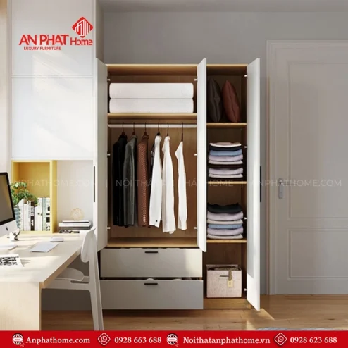 Thiết kế tủ quần áo thông minh