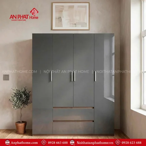 Mẫu tủ quần áo trong phòng ngủ đẹp hiện đại giá rẻ