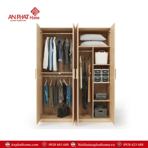 Thiết kế tủ quần áo thông minh