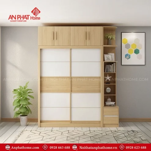 Tủ Quần Áo Cánh Lùa Đẹp TA-653