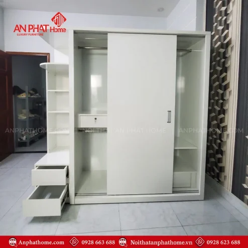 Tủ quần áo đơn giản mà đẹp giá rẻ