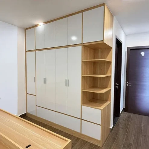 Tủ Quần Áo Gỗ Cao Cấp TA-560