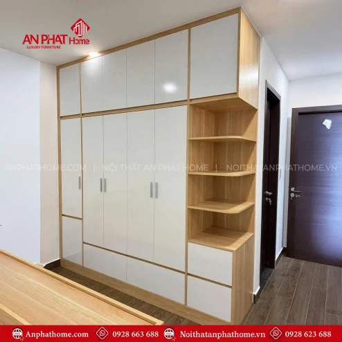 Tủ Quần Áo Gỗ Cao Cấp TA-560