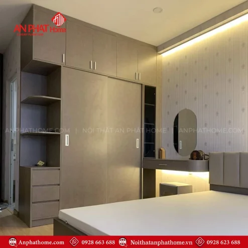 Tủ quần áo cánh lùa đẹp