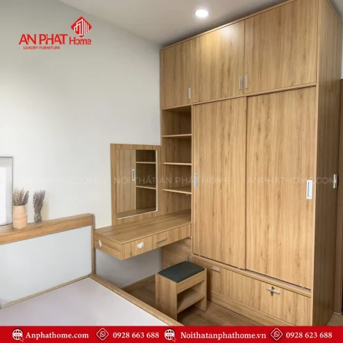 Tu Quan Ao Go MDF Nhieu Mau TA 657 6