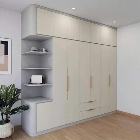 Tủ Quần Áo Gỗ MDF TA-555