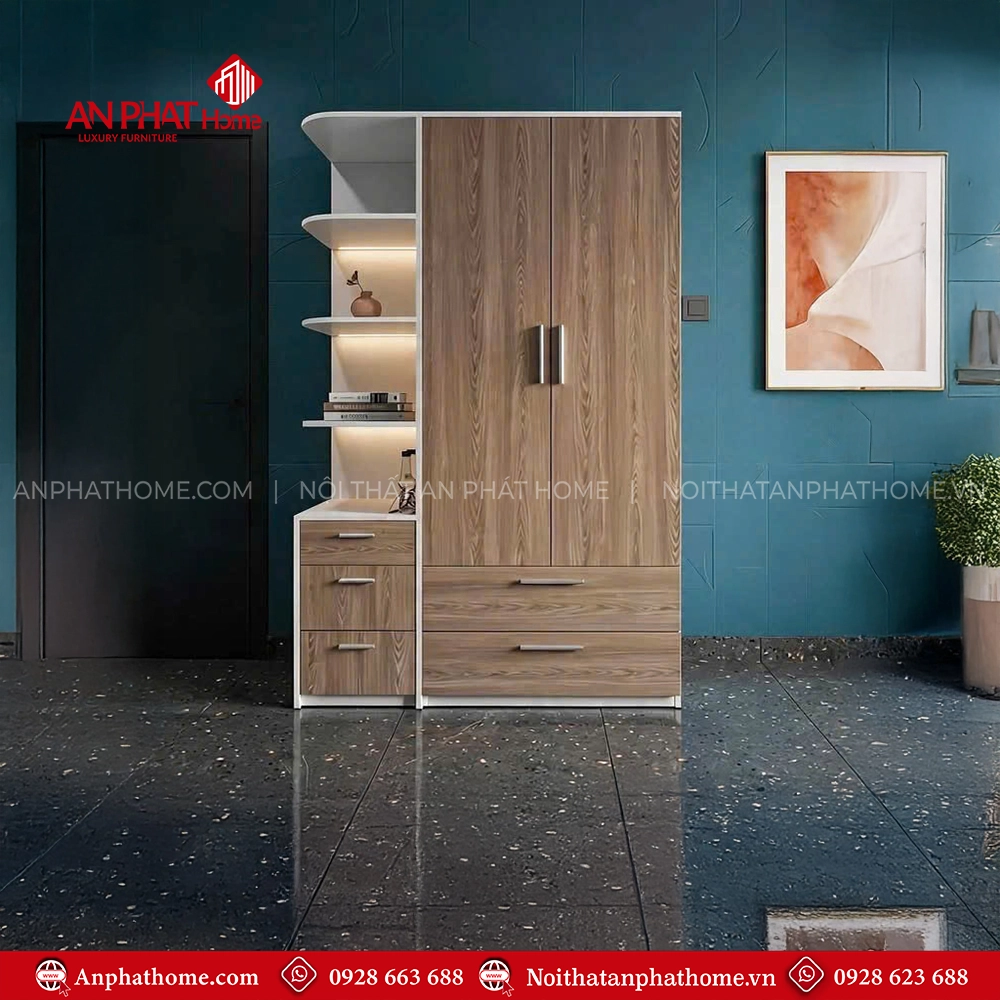 Tủ Quần Áo Hiện Đại TA-729 3 Mẫu tủ quần áo trong phòng ngủ đẹp hiện đại giá rẻ