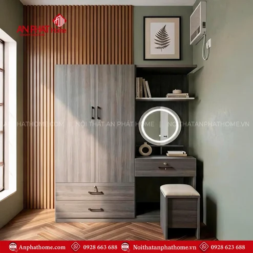 Mẫu tủ quần áo trong phòng ngủ đẹp hiện đại giá rẻ