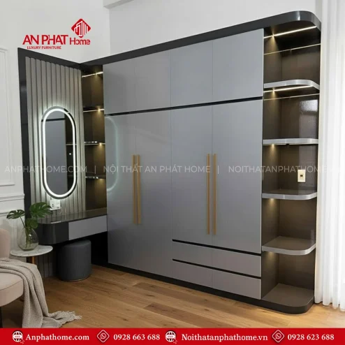 Tủ Quần Áo Nhựa Cao Cấp TA-519