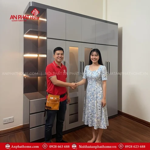 Tủ Quần Áo Nhựa Cao Cấp TA-542