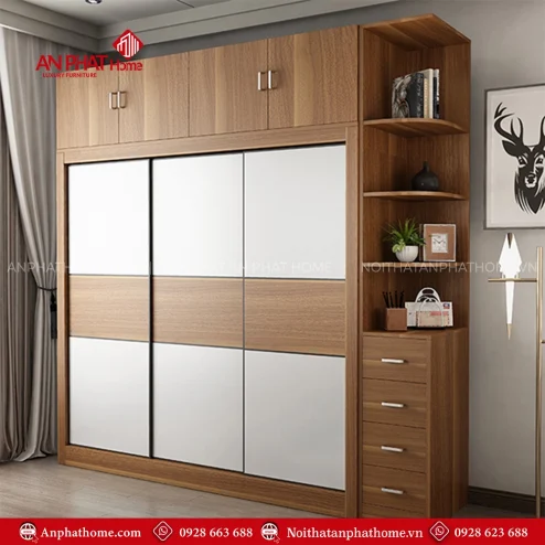 Tủ Quần Áo Phòng Ngủ Đẹp TA_575
