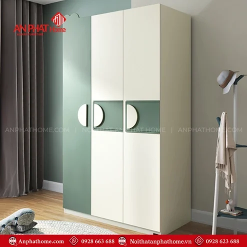 Tủ quần áo trẻ em gỗ công nghiệp
