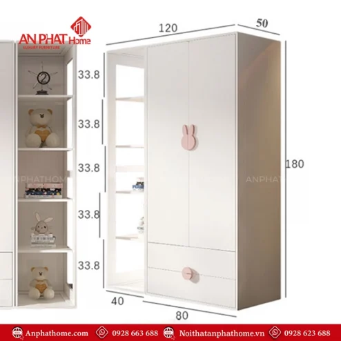 Tu Quan Ao Tre Em Hien Dai TA 628 6